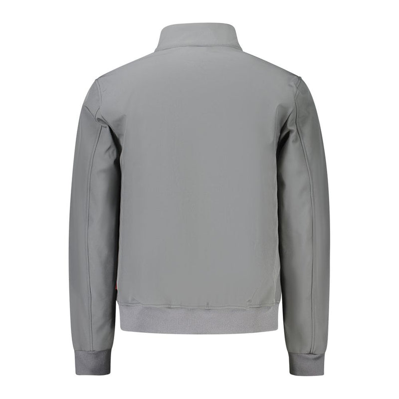Norway 1963 Gray Polyester Men's Soft Shell Jacket