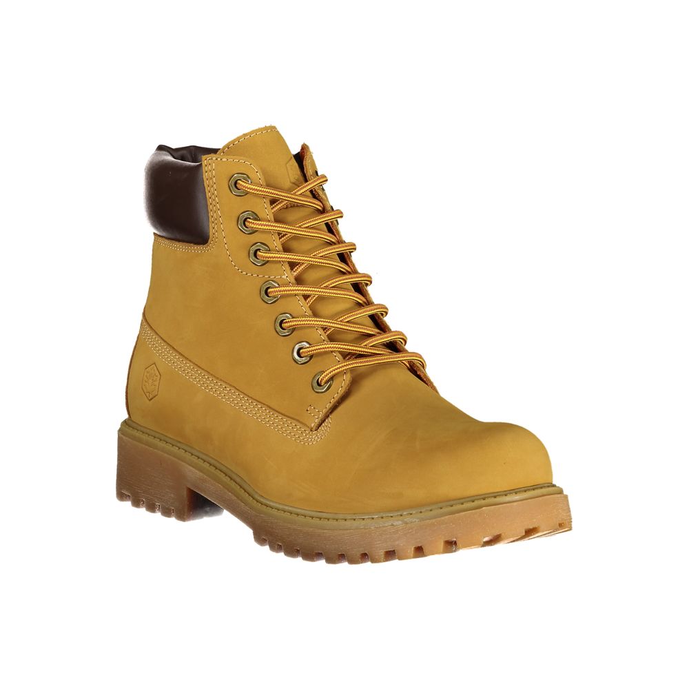 Lumberjack RIVER 2 Yellow Leather Men Ankle Boots
