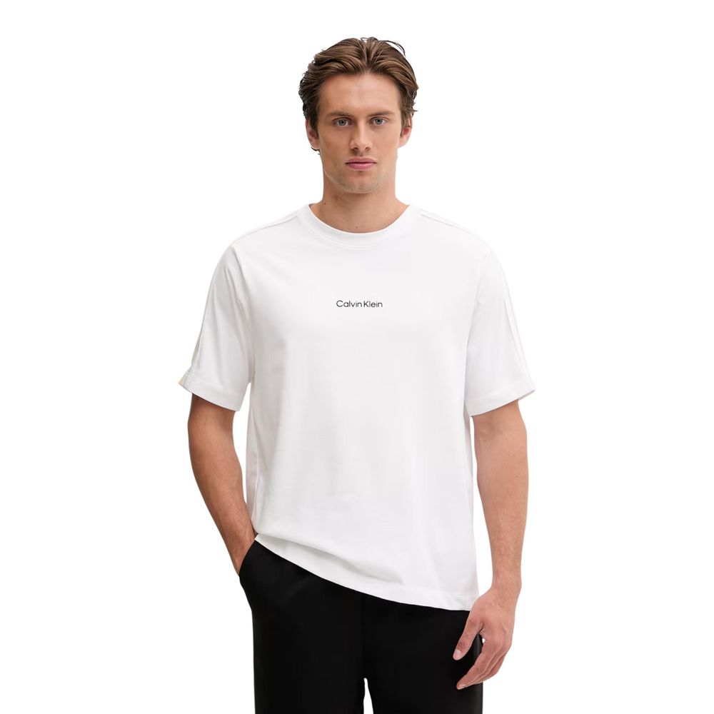 Calvin Klein Sport White Cotton T-Shirt LVGMS6K103