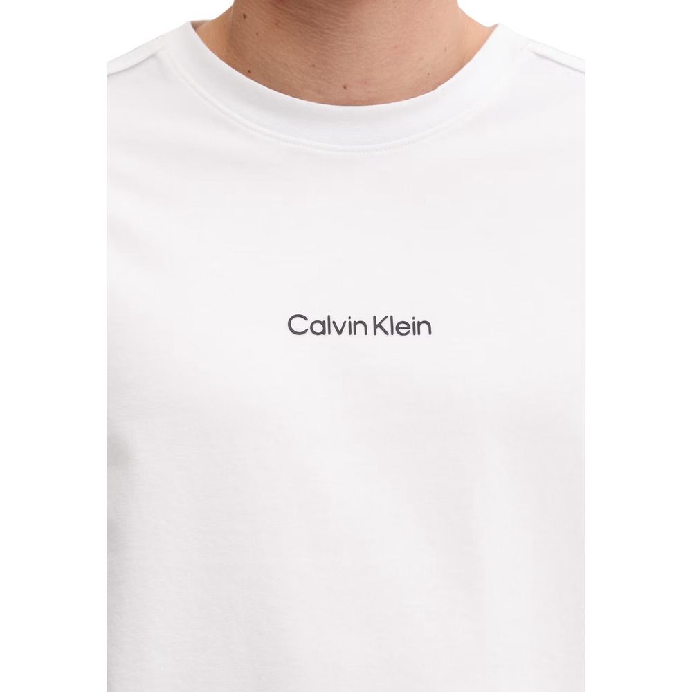 Calvin Klein Sport White Cotton T-Shirt LVGMS6K103