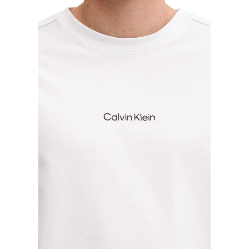 Calvin Klein Sport White Cotton T-Shirt - LVGMS6K103