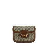 Gucci 1955 Mini Horsebit Brown Handbag