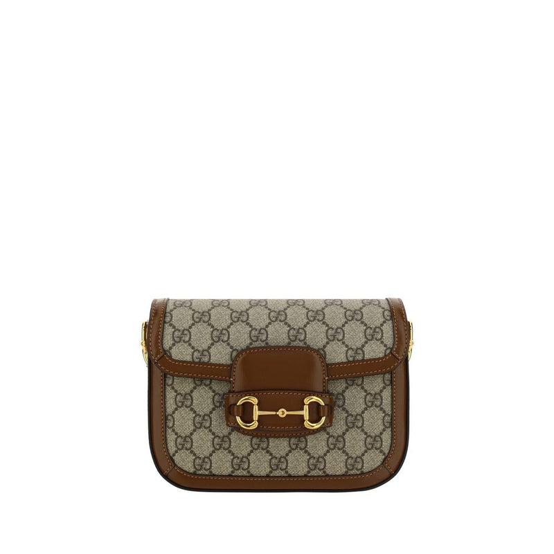 Gucci 1955 Mini Horsebit Brown Handbag