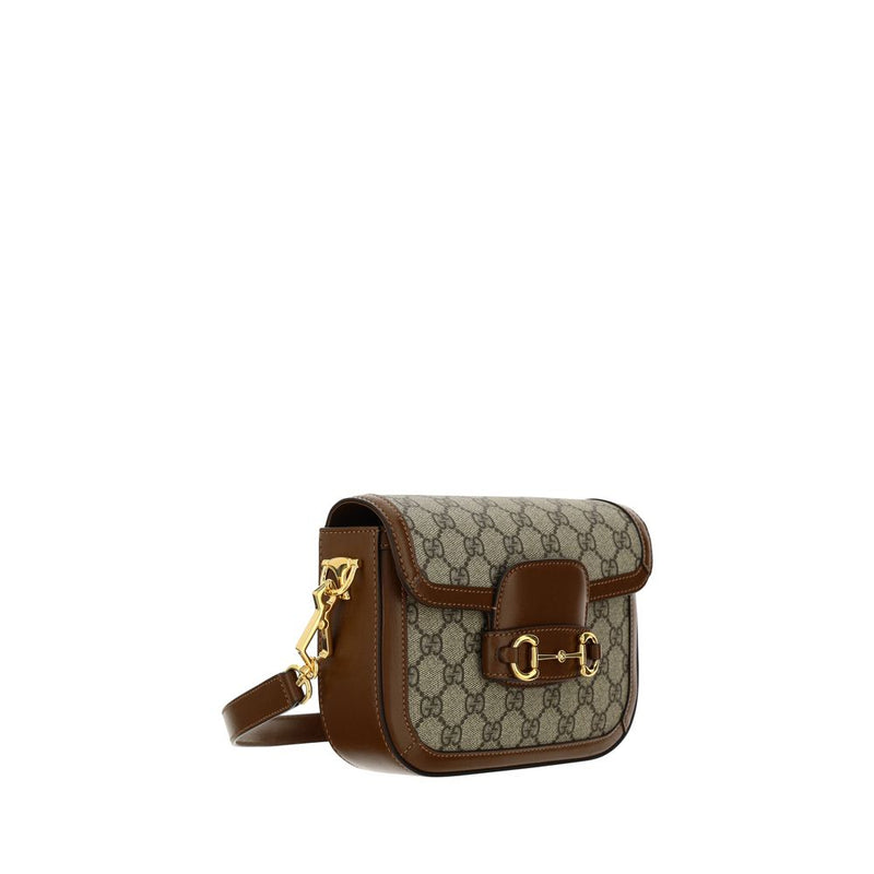 Gucci 1955 Mini Horsebit Brown Handbag