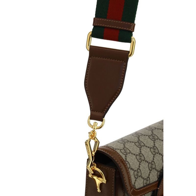 Gucci 1955 Mini Horsebit Brown Handbag