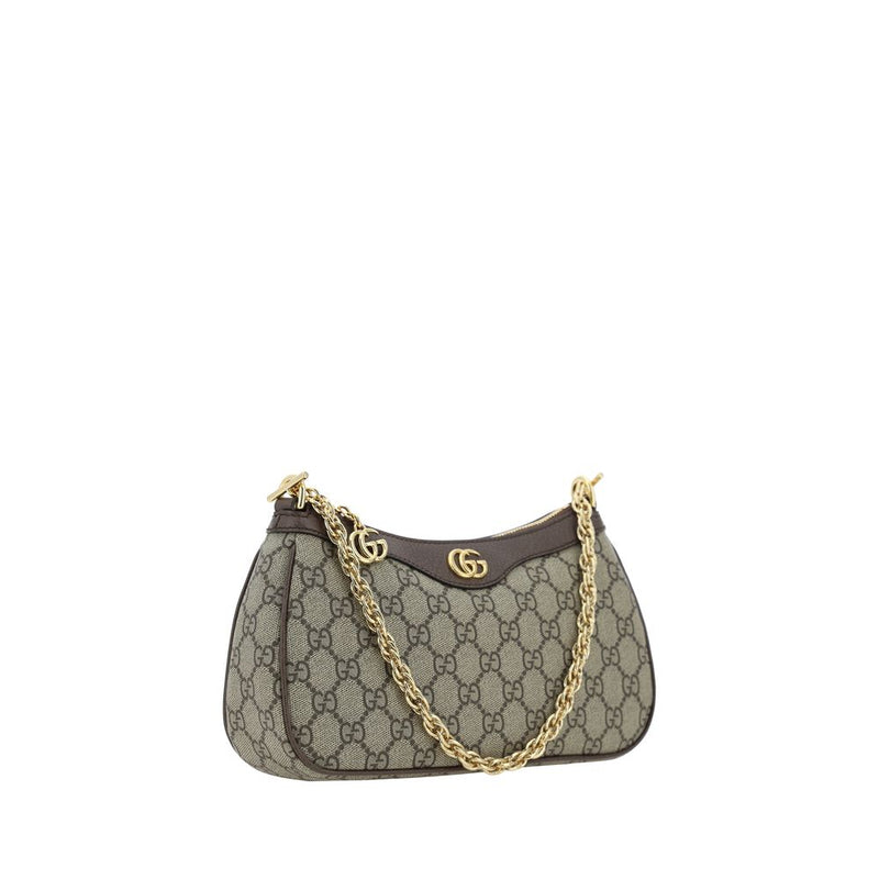 Gucci Ophidia Brown Polyethylene Shoulder Bag
