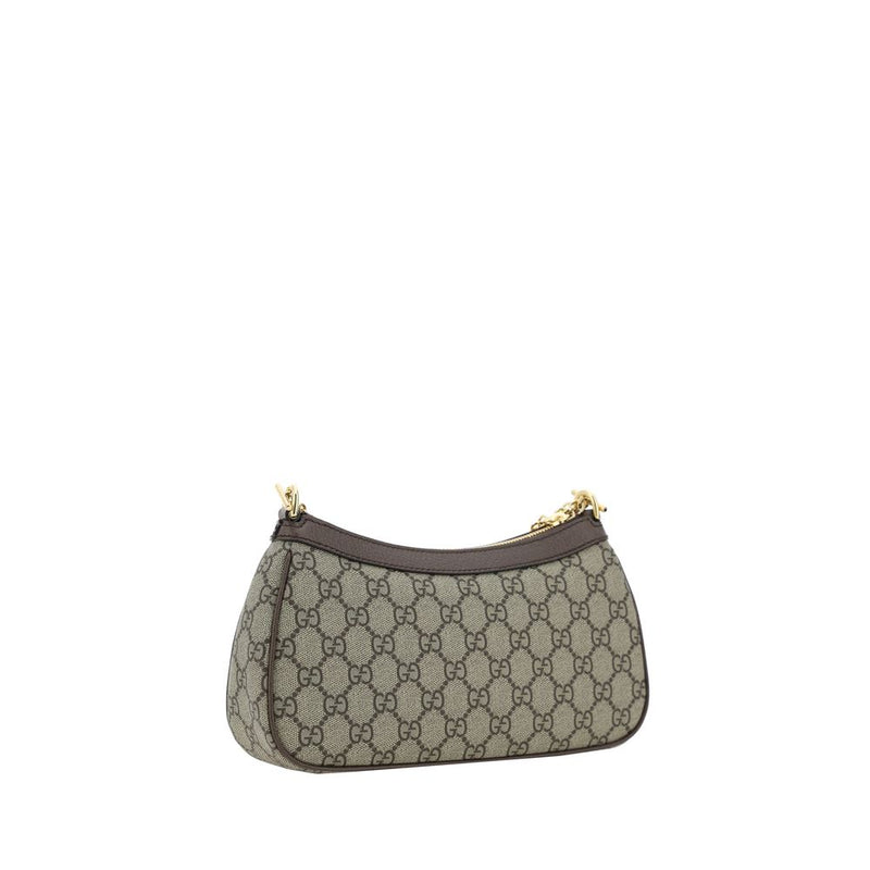 Gucci Ophidia Brown Polyethylene Shoulder Bag