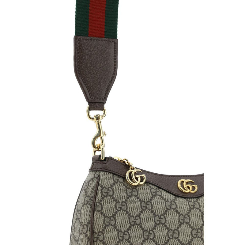 Gucci Ophidia Brown Polyethylene Shoulder Bag