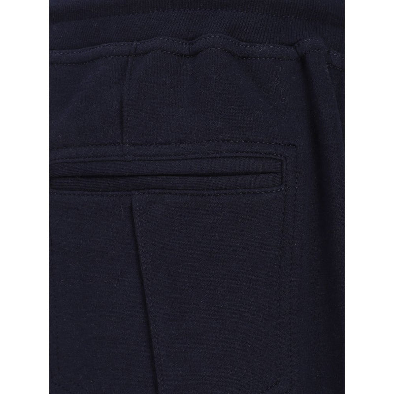 Brunello Cucinelli Blue Cotton Joggers - Refined Comfort