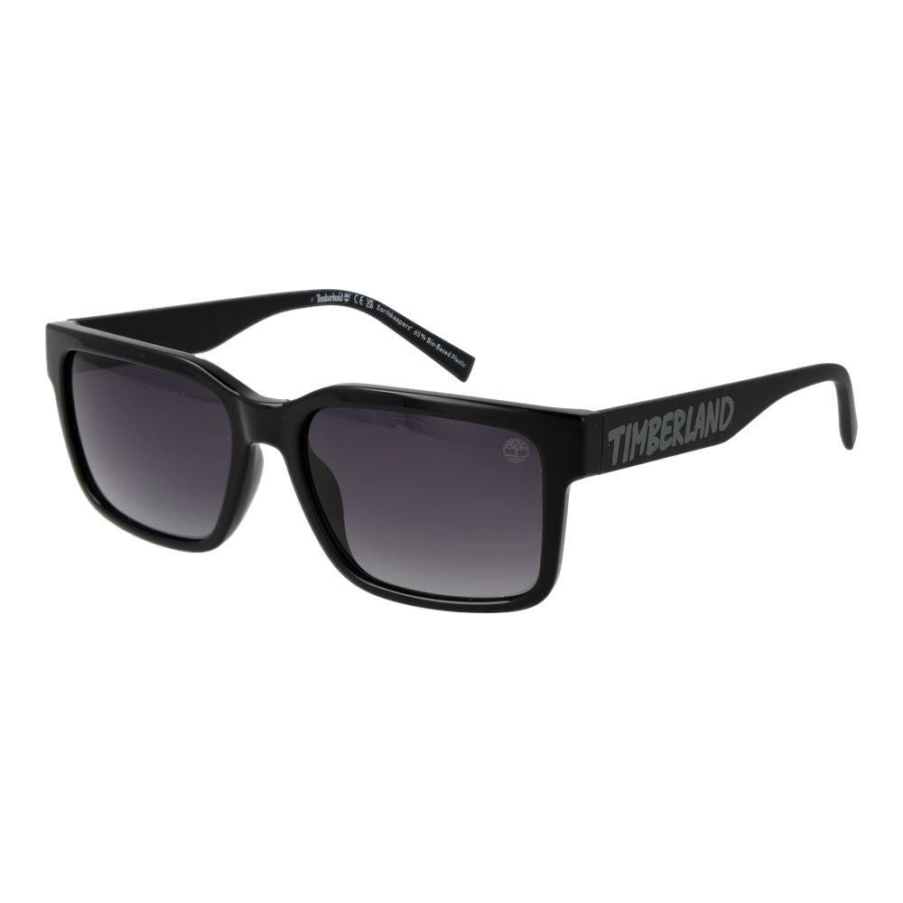 Timberland Black Stainless Steel Sunglasses for Unisex