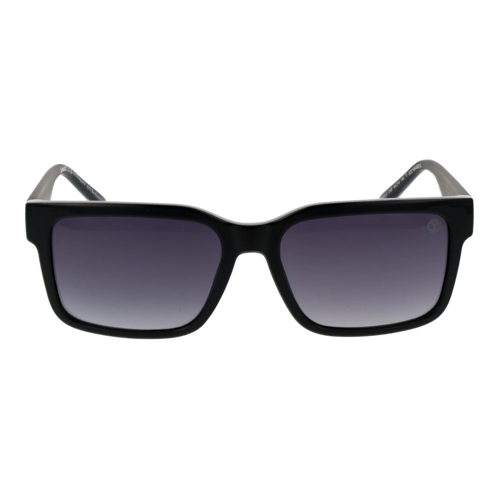 Timberland Black Stainless Steel Sunglasses for Unisex
