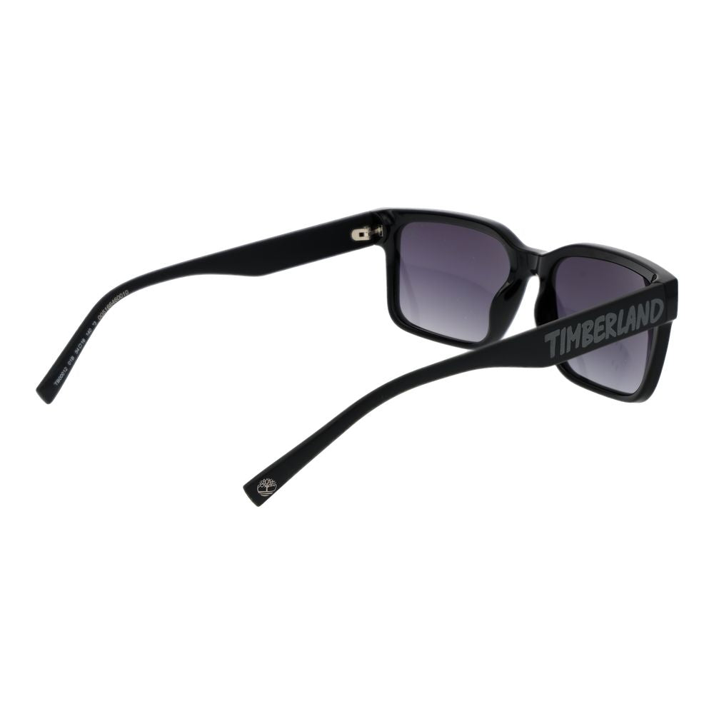Timberland Black Stainless Steel Sunglasses for Unisex