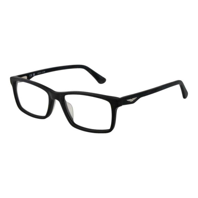 Lunettes en Acétate Noir Police pour Hommes