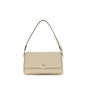 Tory Burch Beige Calf Leather Bos Taurus Shoulder Bag