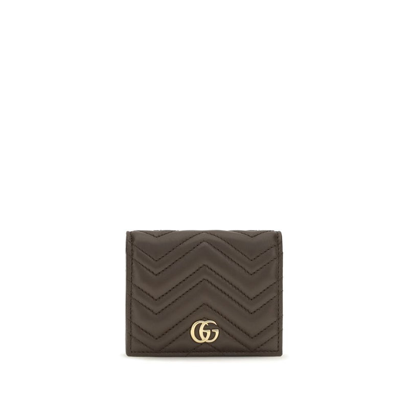 Gucci Brown Lamb Ovis Aries Aries Wallet