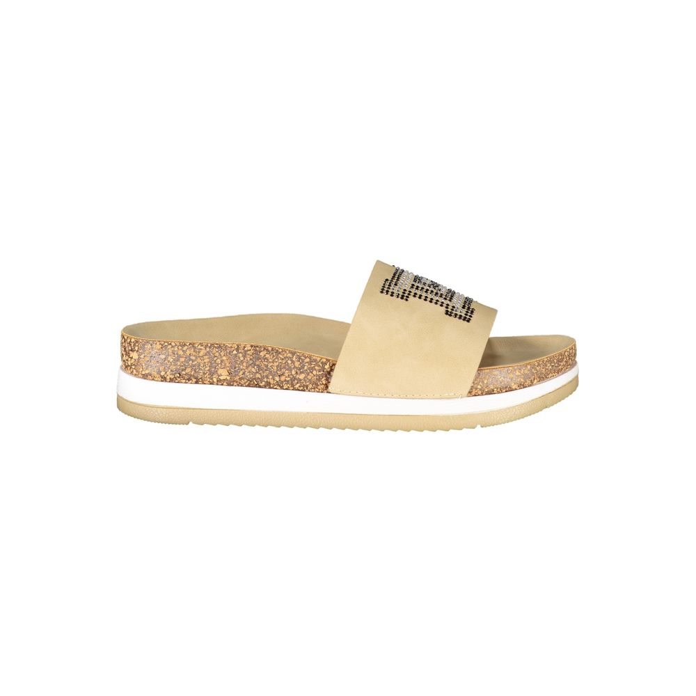 Chausson Femme Laura Biagiotti en Polyuréthane Beige
