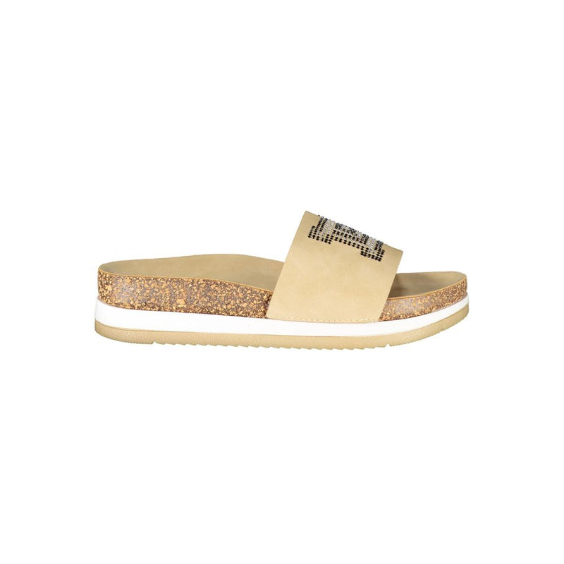 Chausson Femme Laura Biagiotti en Polyuréthane Beige