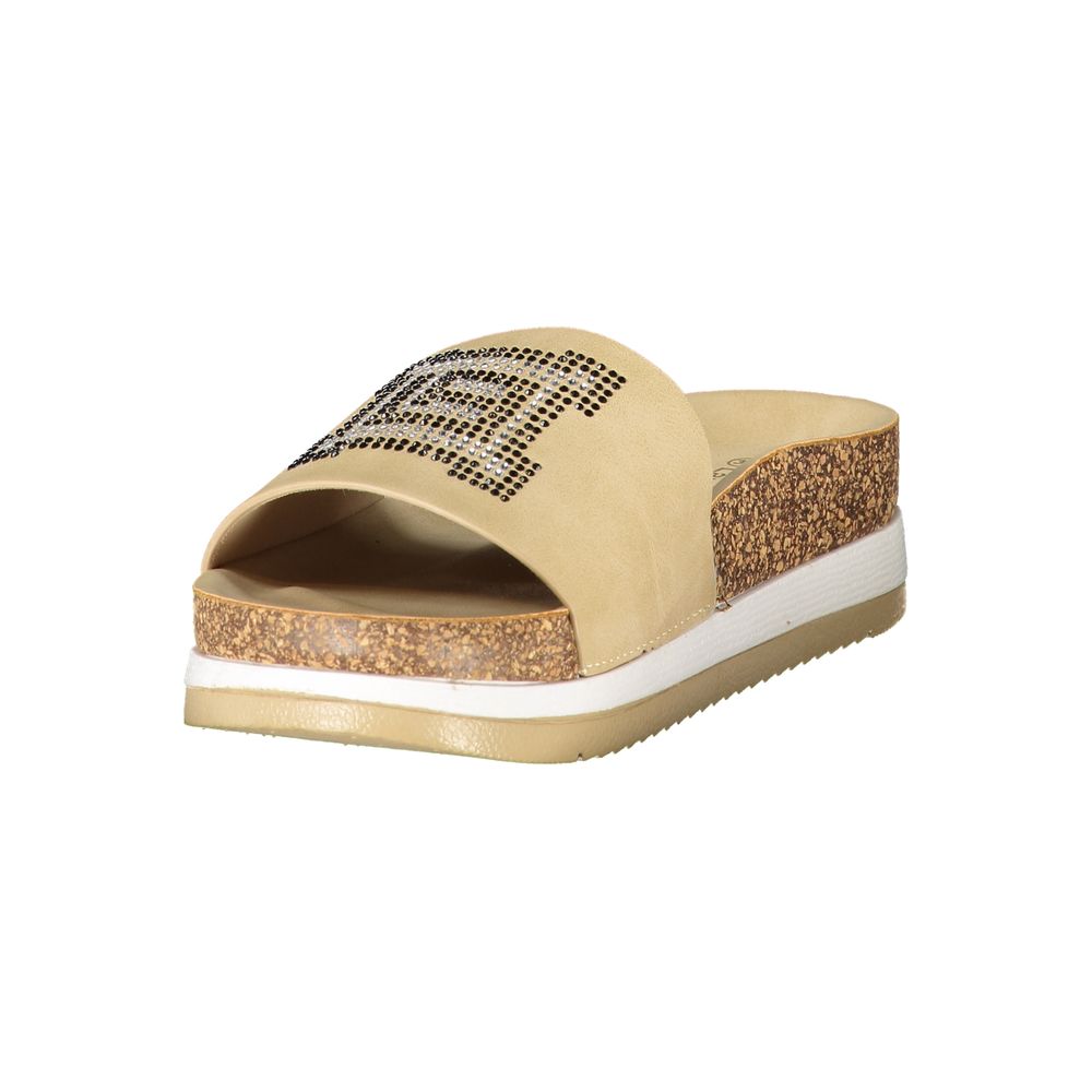 Chausson Femme Laura Biagiotti en Polyuréthane Beige