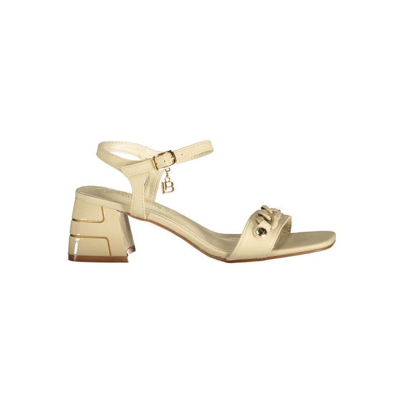 Sandales Femme Beige en Polyuréthane Laura Biagiotti