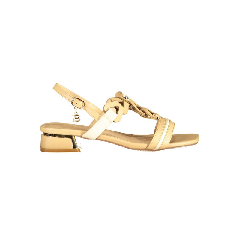 Sandales Femme Beige Polyuréthane Laura Biagiotti