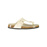 Laura Biagiotti Bianco Poliuretano Donna Ciabatta - Élégance Effortless