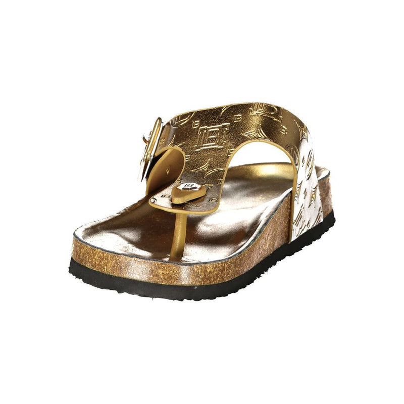 Sandales Femme Bronze Polyuréthane Laura Biagiotti