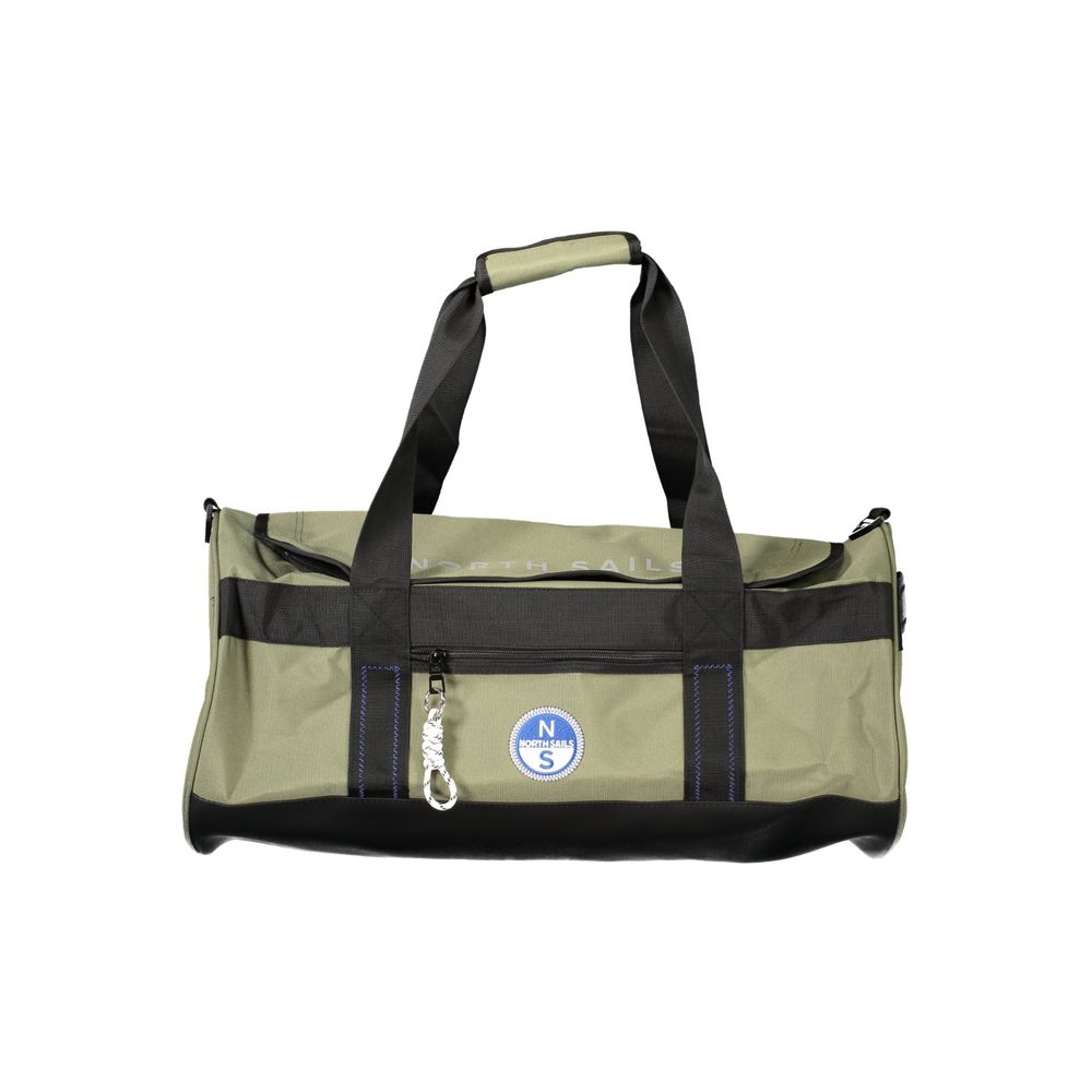North Sails Green Polyester Handbag - Versatile Duffle Bag