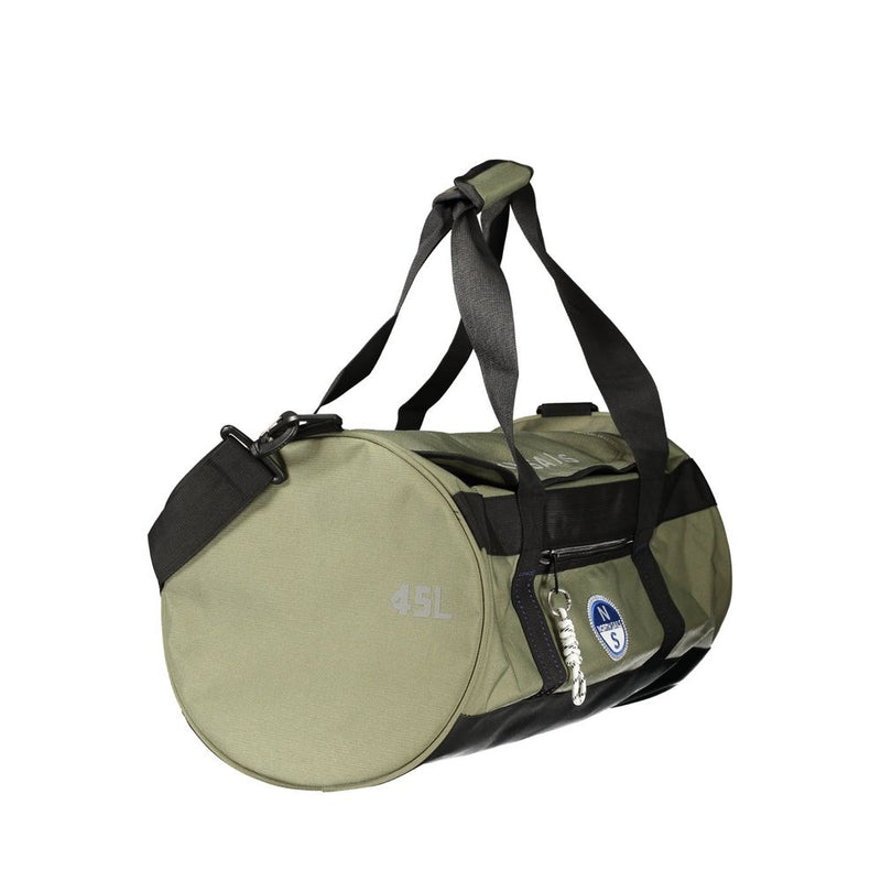 North Sails Green Polyester Handbag - Versatile Duffle Bag