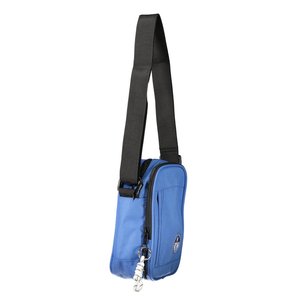 North Sails Blue Polyester Shoulder Bag - Stylish & Functional
