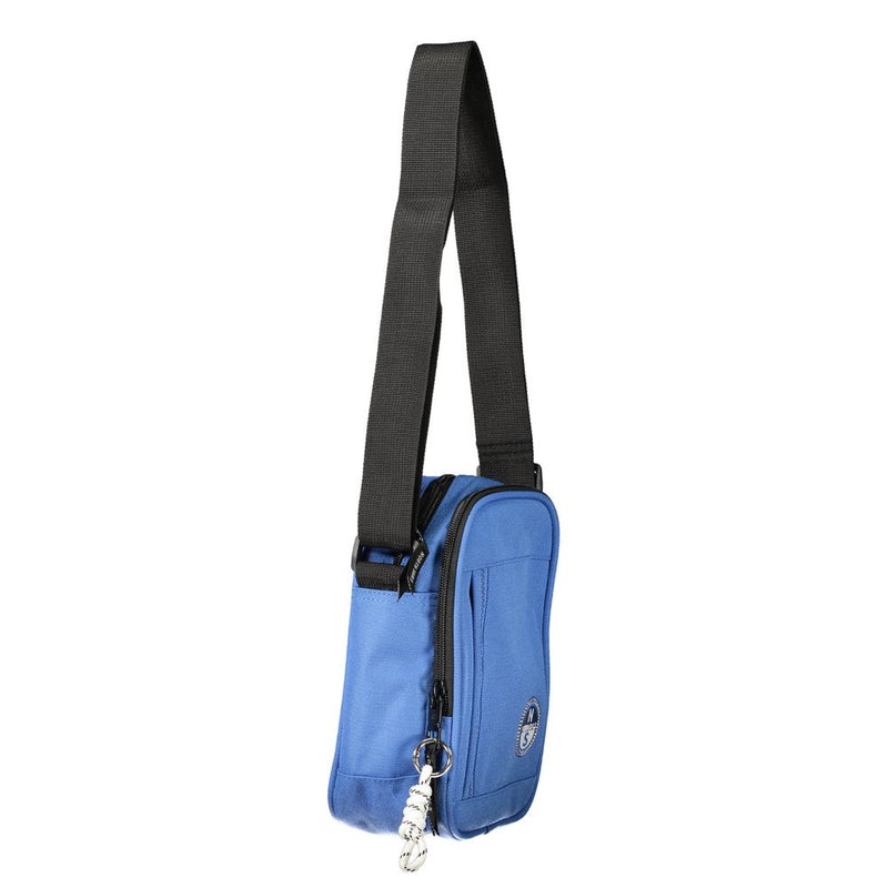 North Sails Blue Polyester Shoulder Bag - Stylish & Functional