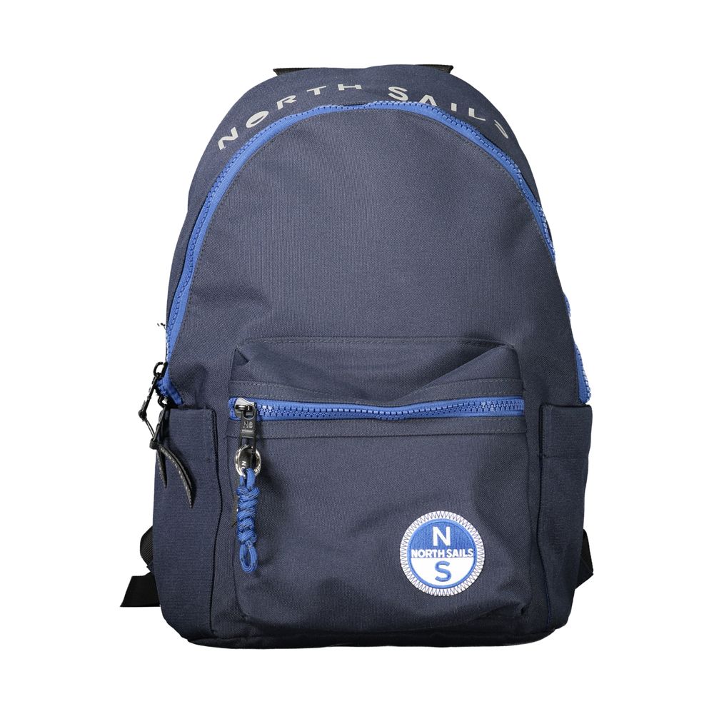 North Sails Blue Polyester Backpack - Durable & Stylish
