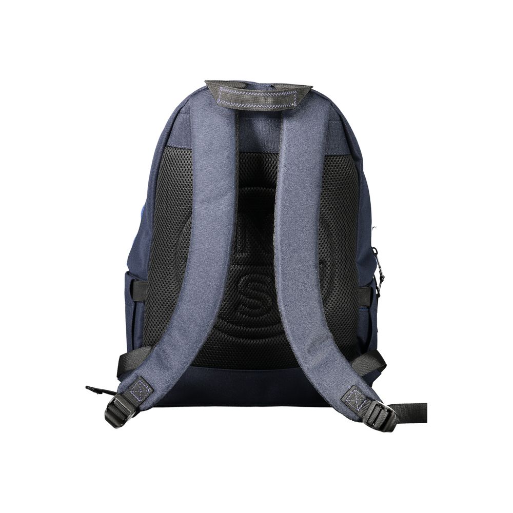 North Sails Blue Polyester Backpack - Durable & Stylish