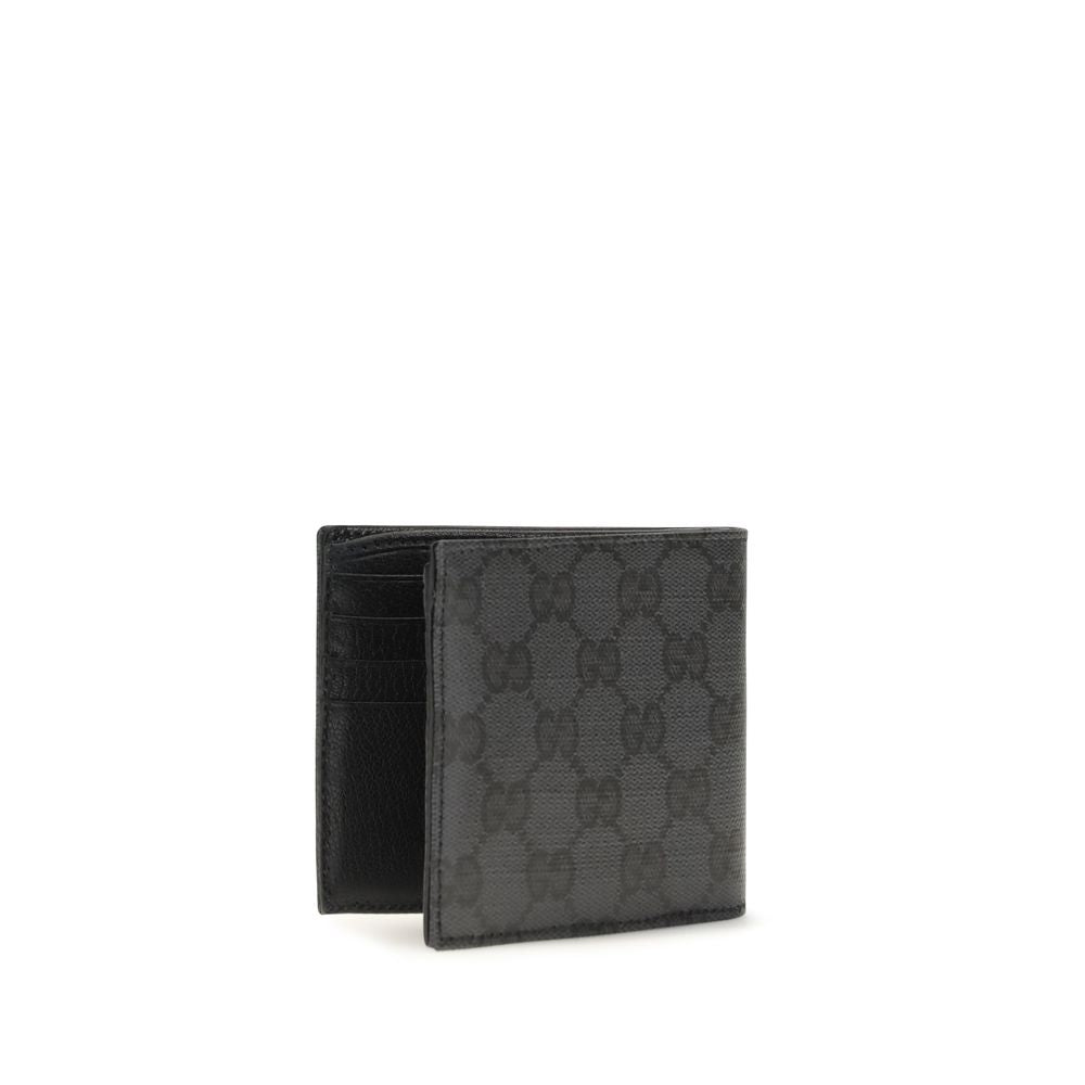 Gucci Essence Classic Black Fabric Wallet