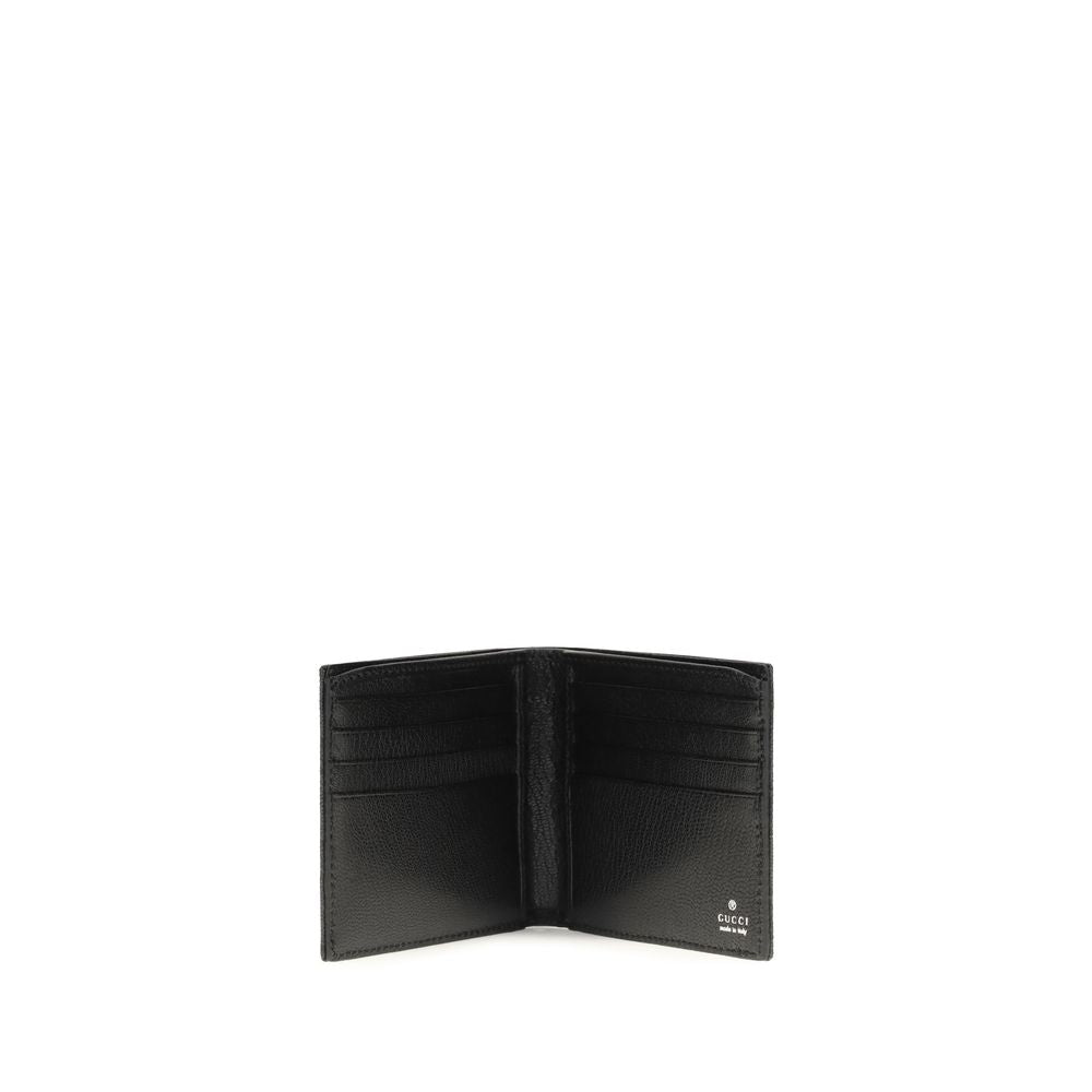Gucci Essence Classic Black Fabric Wallet