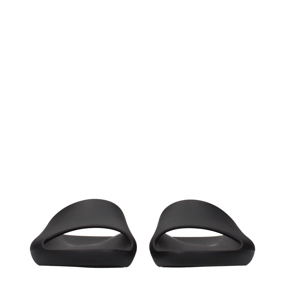 The Row Black Cotton Slippers for Women