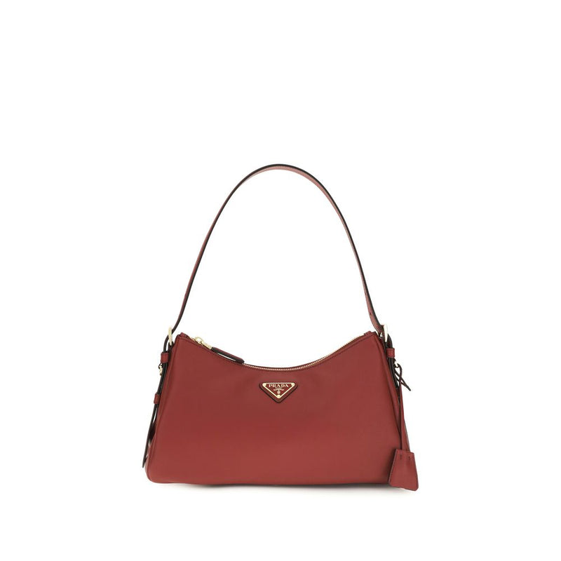 Prada Multicolor Calf Leather Bos Taurus Shoulder Bag