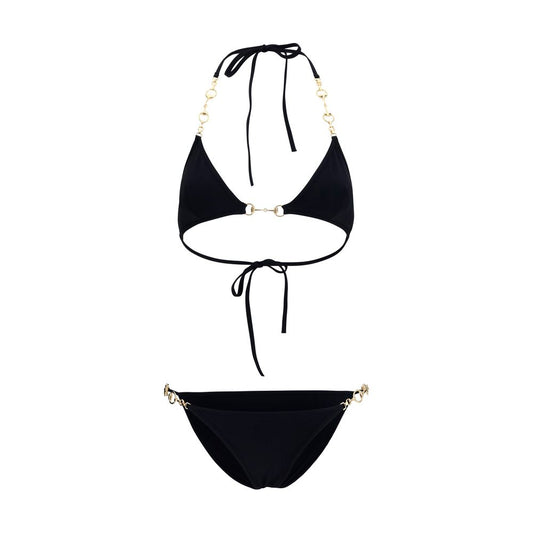 Bas de bikini Gucci noir en polyamide
