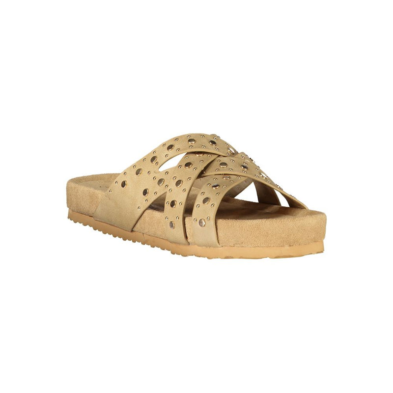 Sandales Femme Laura Biagiotti en Polyuréthane Beige