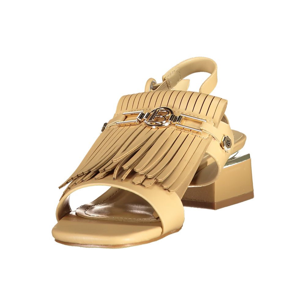Sandales Femme Laura Biagiotti Beige Polyuréthane
