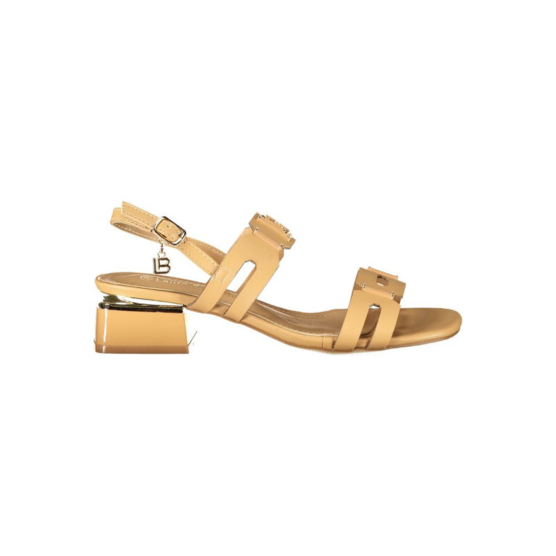 Sandales Femme Laura Biagiotti Beige en Polyuréthane
