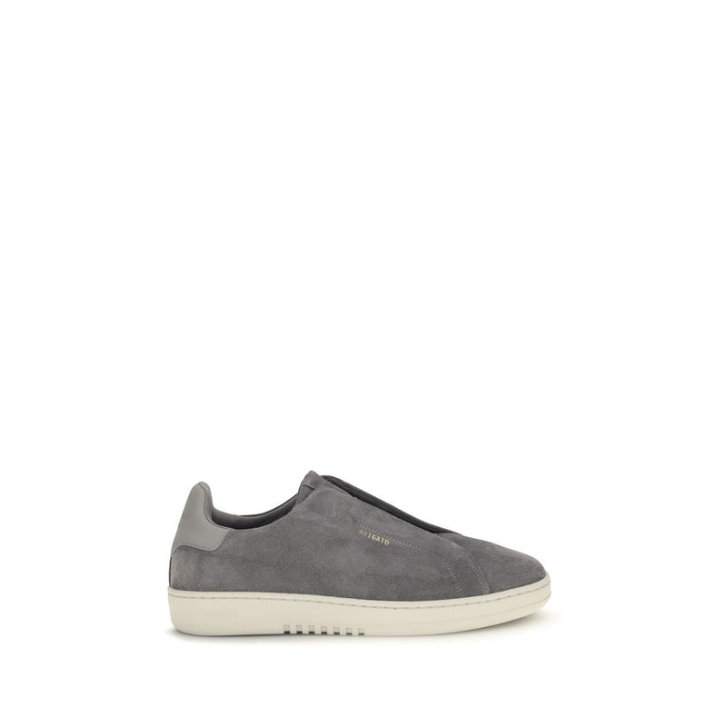 Axel Arigato Gray Calf Leather Bos Taurus Low Top Sneakers