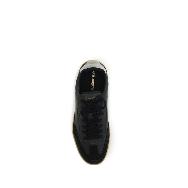 Axel Arigato Black Calf Leather Bos Taurus Low Top Sneakers