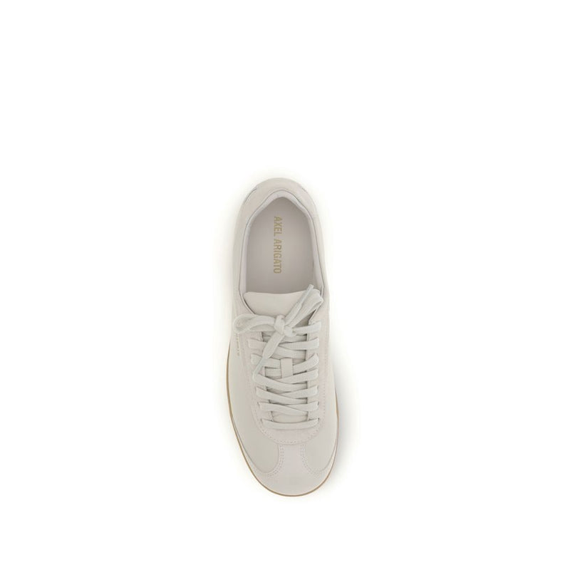 Axel Arigato Beige Calf Leather Bos Taurus Low Top Sneakers