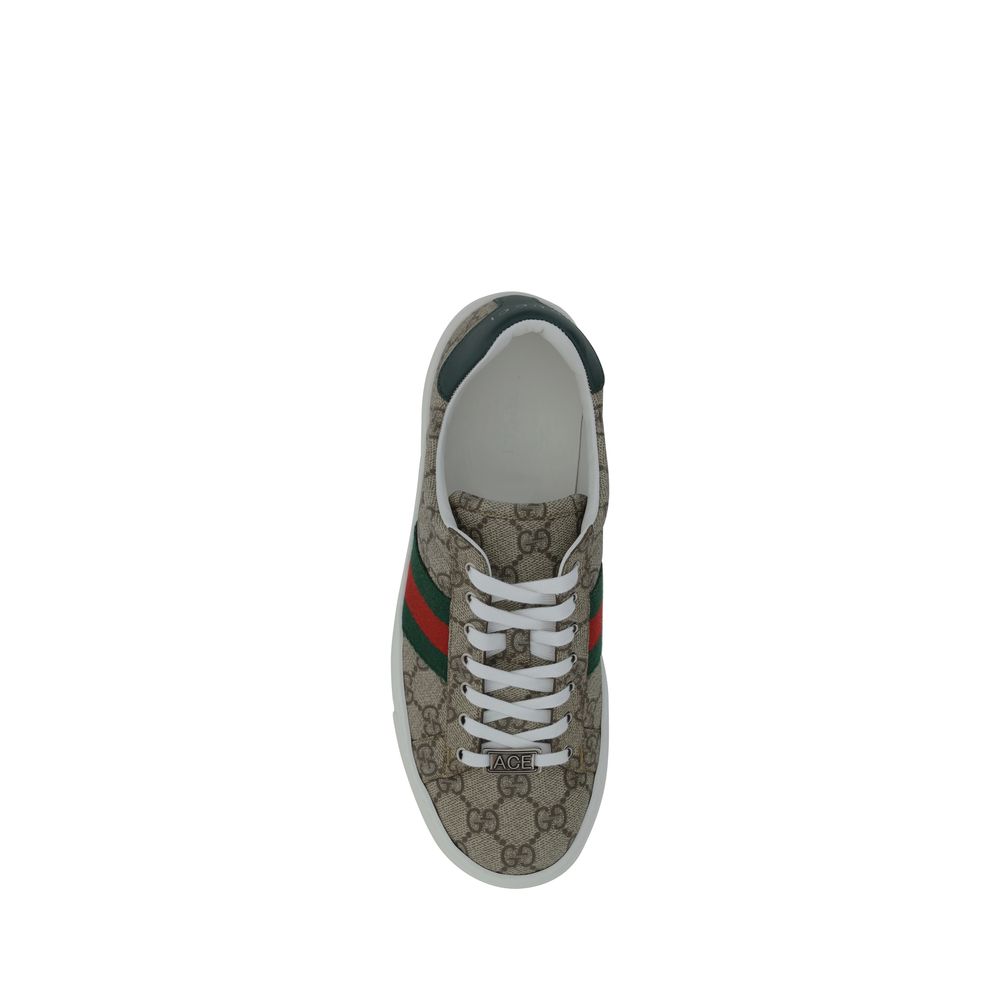 Gucci Multicolor Rubber Low Top Sneakers for Women
