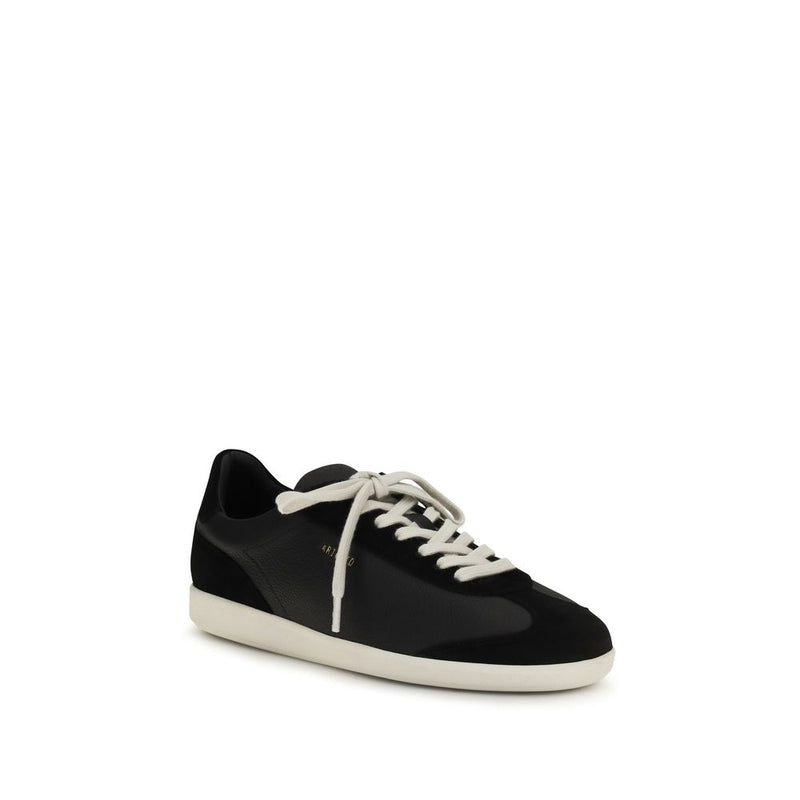Axel Arigato Black Calf Leather Bos Taurus Athletic Sneakers