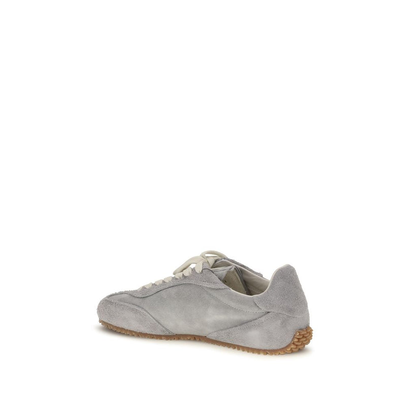 Axel Arigato Gray Calf Leather Bos Taurus Low Top Sneakers
