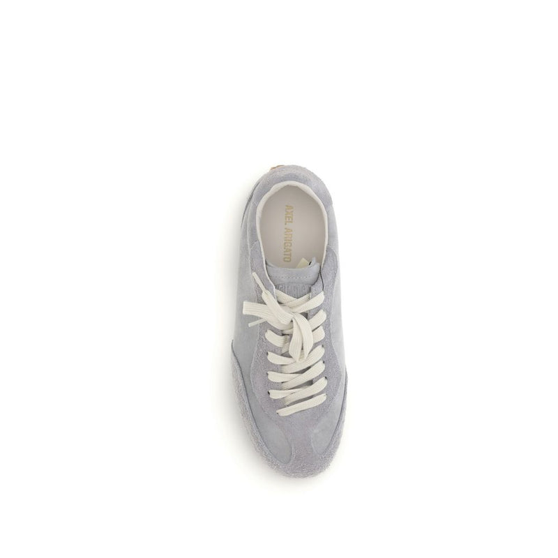 Axel Arigato Gray Calf Leather Bos Taurus Low Top Sneakers