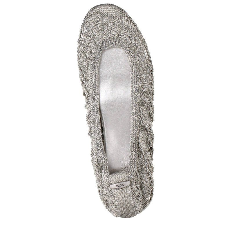Isabel Marant Gray Fabric Ballet Flats for Women