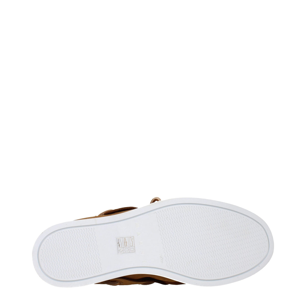Marni Brown Leather Slip-On Loafers for Men
