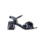 Sandales Femme Laura Biagiotti Bleues en Polyuréthane